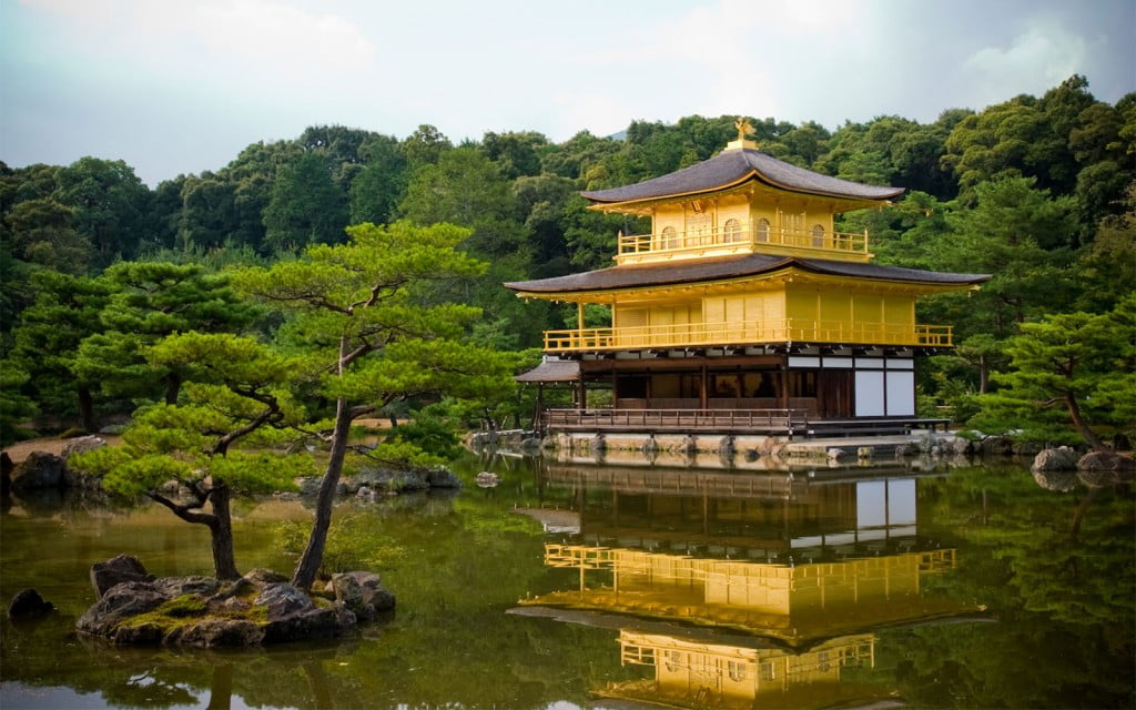 Templul pavilionului de aur Kinkakuji